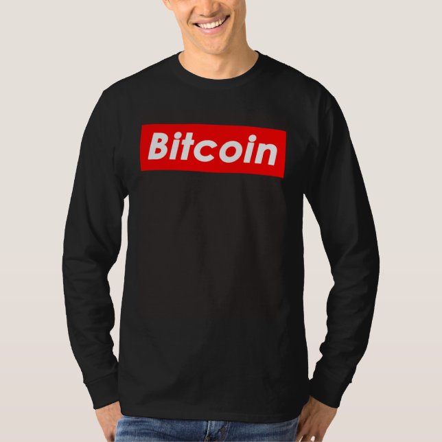Bitcoin Rare Style Crypto T-Shirt (Front)