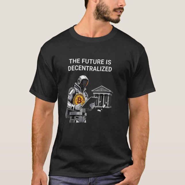 Bitcoin Reserve Mining decentralized Nakamoto HODL T-Shirt (Front)