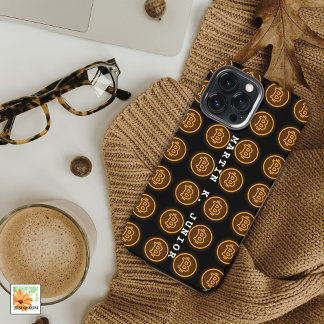 bitcoin RETRO led signs CRYPTO personalized gift iPhone 13 Pro Max Case