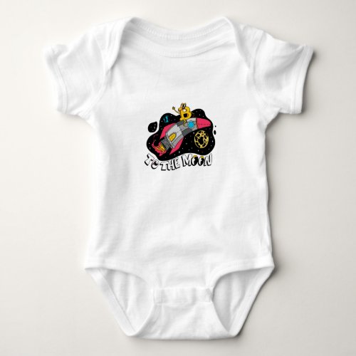 Bitcoin rocker baby bodysuit