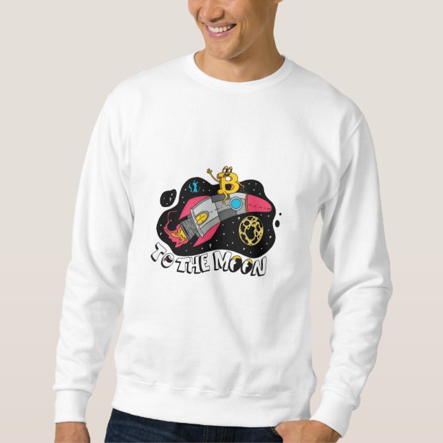 Bitcoin rocker sweatshirt (Front)