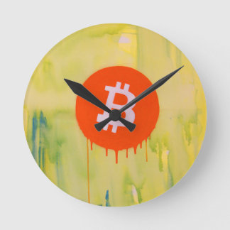 Bitcoin Round Clock