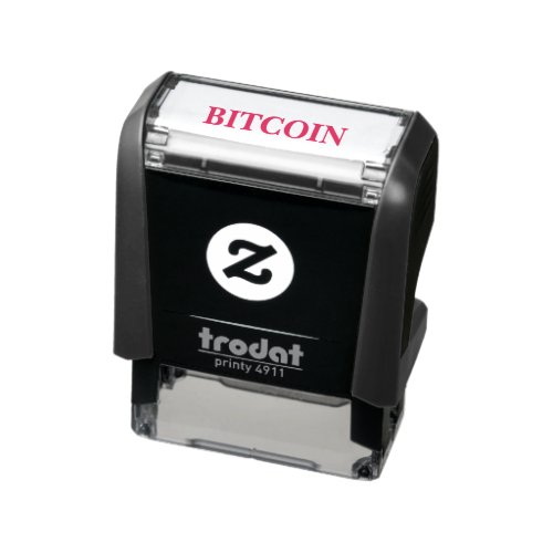 bitcoin self inking stamp