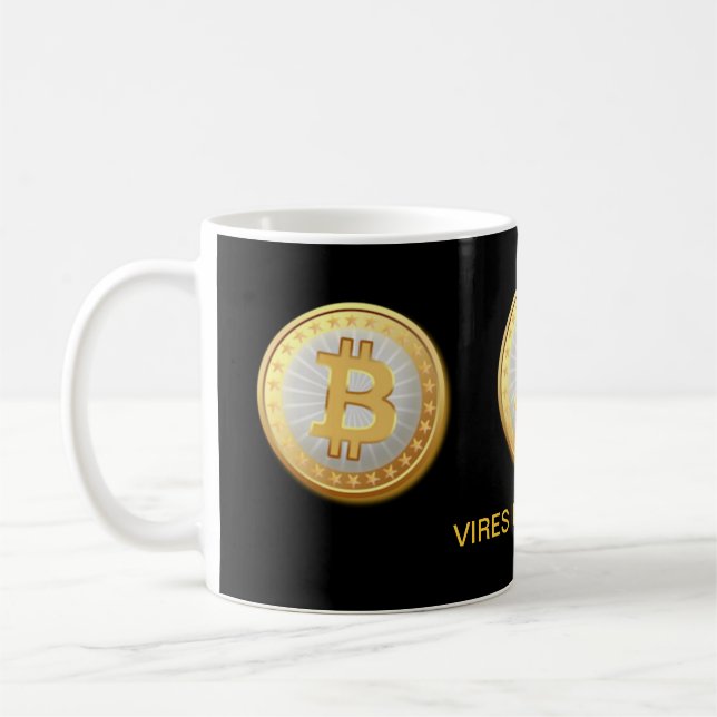 Bitcoin shell - M1b Coffee Mug (Left)