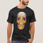 Bitcoin Skull BTC HODL Cryptocurrency T-Shirt