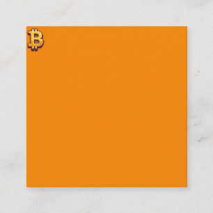 Bitcoin Square Business Card