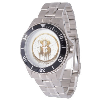 Bitcoin Stainless Steel Bracelet Watch