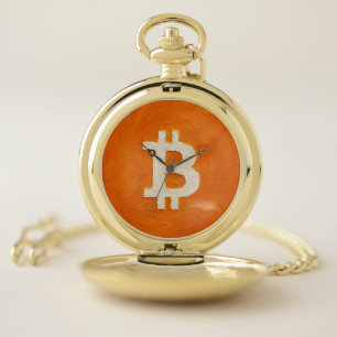 Bitcoin Standard (Oil, Style: 1) Pocket Watch