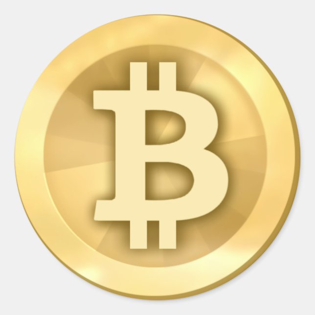 Bitcoin sticker (Front)