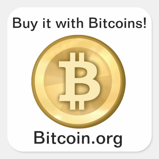 Bitcoin Stickers (Front)