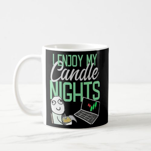 Bitcoin Stock Trading Team Prefer Candlestick Dinn Coffee Mug