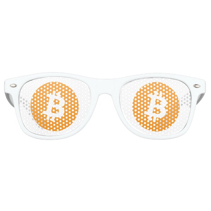 orange and white sunglasses