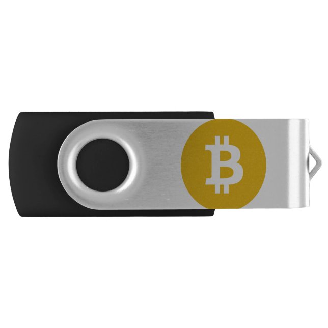 Bitcoin Sv BSV Logo Crypto Blockchain Cryptocurren Flash Drive (Front)