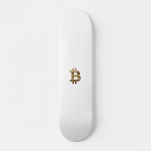 Bitcoin Symbol Skateboard