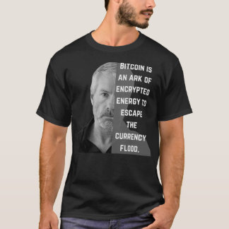Bitcoin T , Crypto Gifts, Michael Saylor Bitcoin T-Shirt