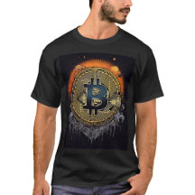 BITCOIN T shirt for cryptocurrency lover