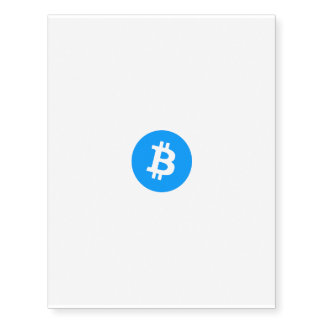 Bitcoin Tatoo Temporary Tattoos