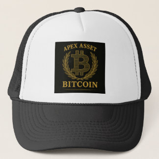 Bitcoin the apex asset trucker hat