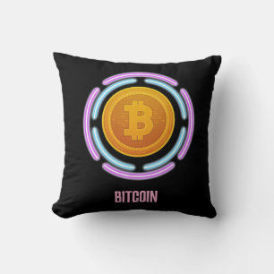 BITCOIN THROW PILLOW