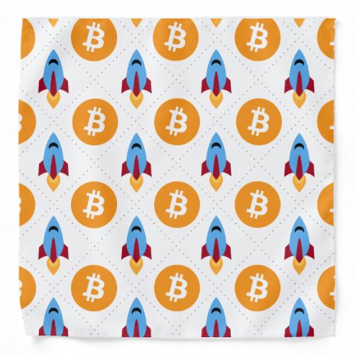 Bitcoin To The Moon Bandana