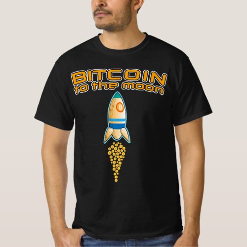 Bitcoin To The Moon T_Shirt