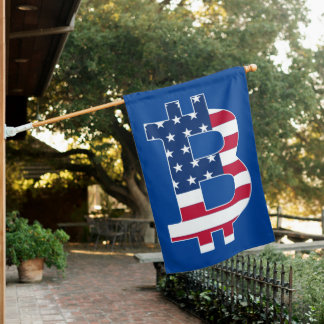 Bitcoin USA Flag