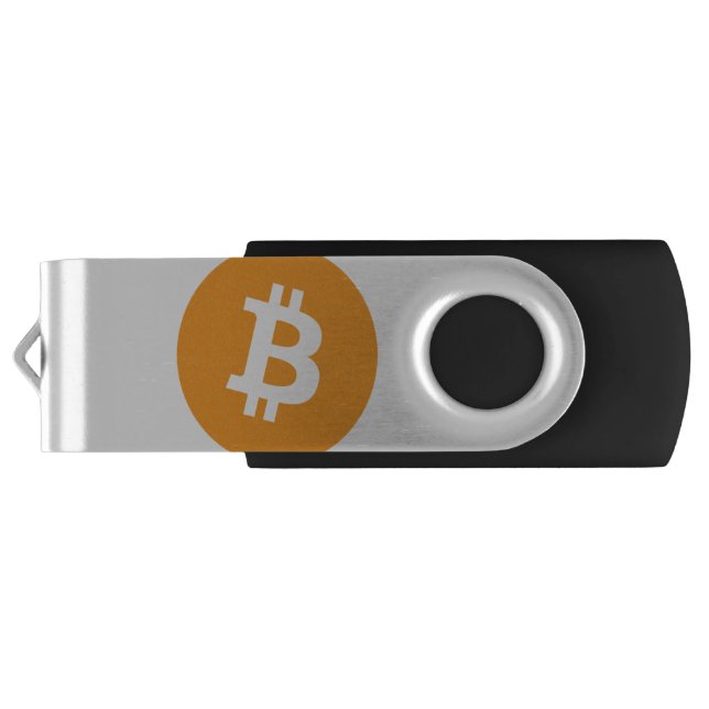 Bitcoin USB Flash Drive (Back)