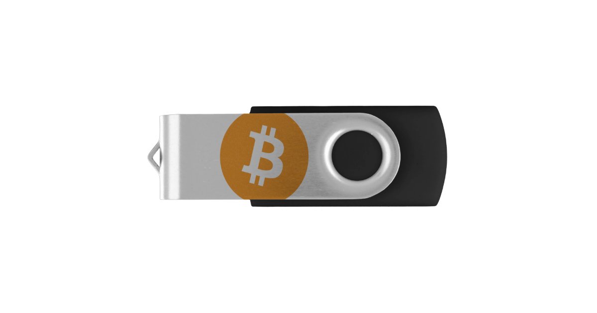 5 flash drive that had bitcoin on it