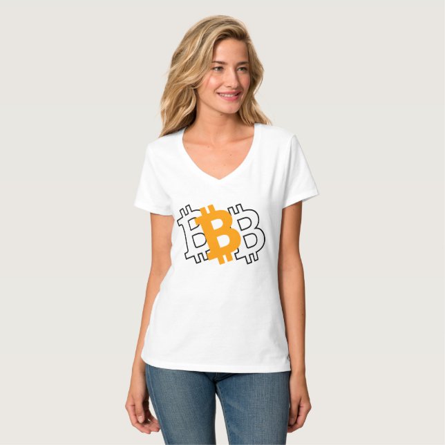 Bitcoin - virtual currency for a digital age T-Shirt (Front Full)