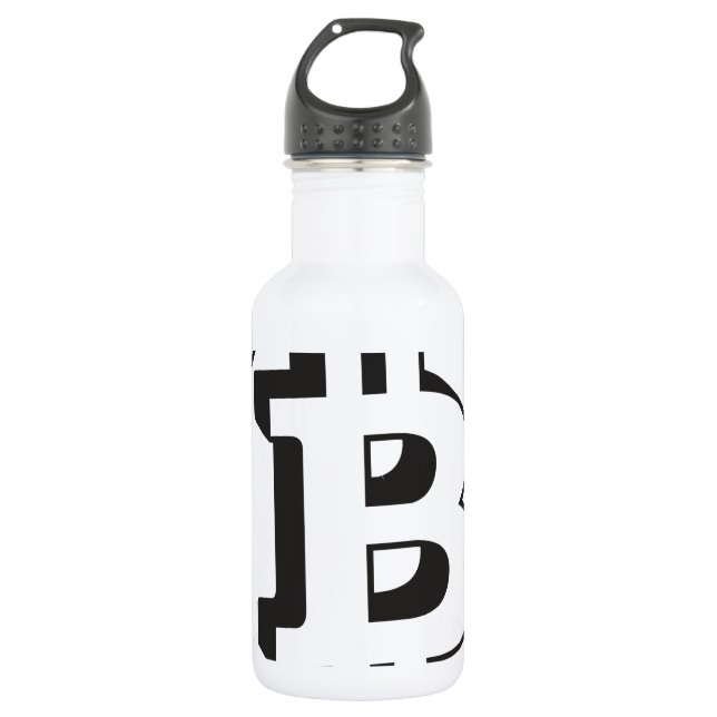 Bitcoin Water Bottle (Front)