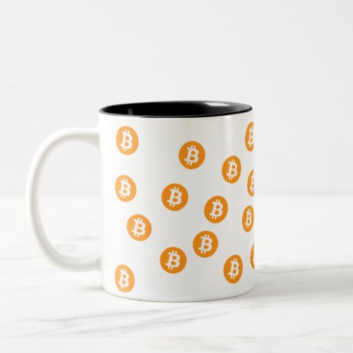 Bitcoin Wave BTC Crypto Token Coffee Mug