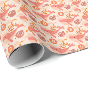 Bitcoin Whale Wrapping Paper