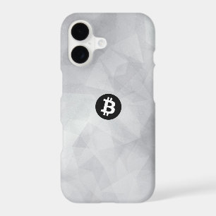 Bitcoin White Crystal iPhone 17 Case