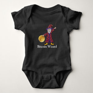 Bitcoin Wizard Baby Bodysuit