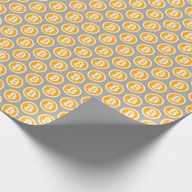 Bitcoin Wrapping Paper (Corner)