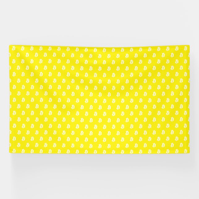 Bitcoin Yellow Banner (Horizontal)