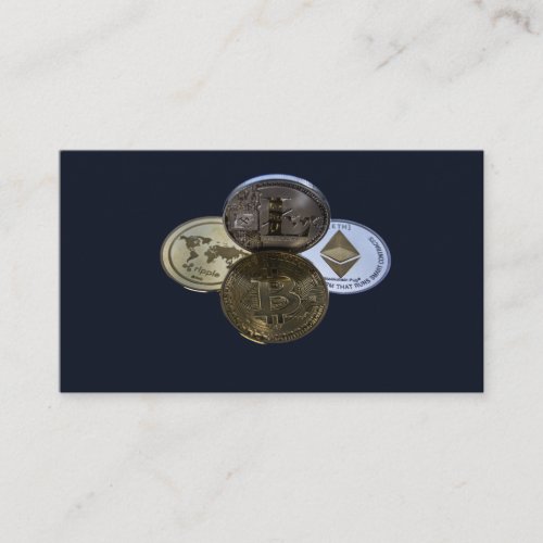 Bitcoins and Altcoins Business Card