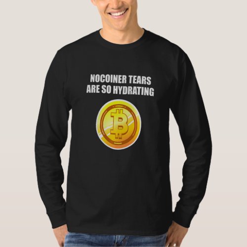 Bitcoins Gold For Bitcoiner Crypto Miner  8 T_Shirt