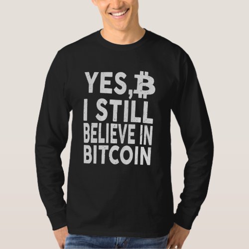 Bitcoins Gold For Bitcoiner Crypto Miner 8 T_Shirt