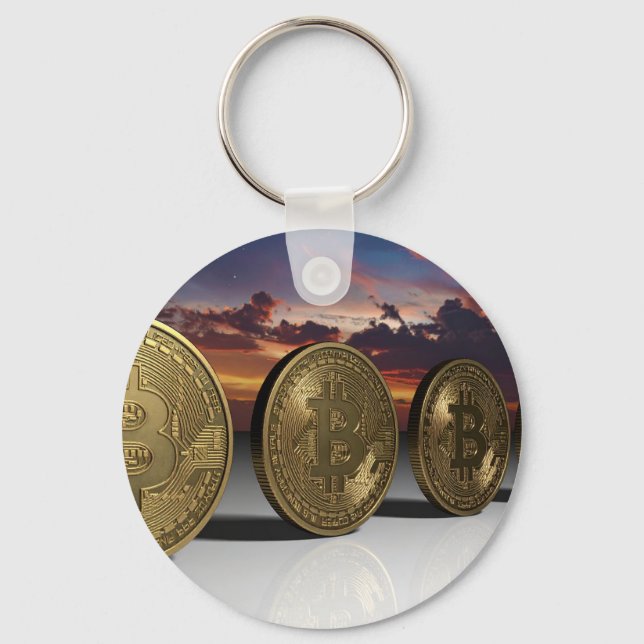 Bitcoins Keychain (Front)