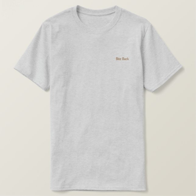 Bite Back - Personalized t-shirt (Design Front)