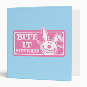 Bite it Sideways 3 Ring Binder