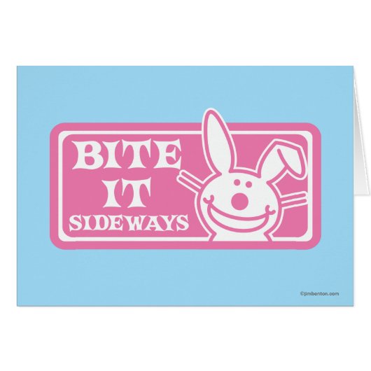 Bite it Sideways Cards (Front Horizontal)