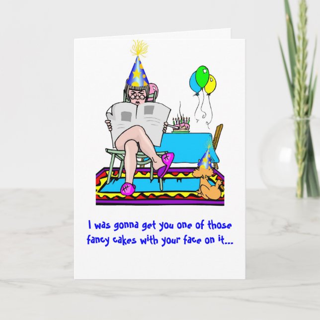 Bite Me Birthday Card (Front)