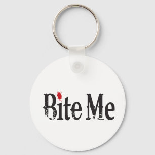 Bite Me (Blood) Keychain