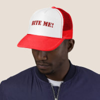 Bite Me Cap - Customizable