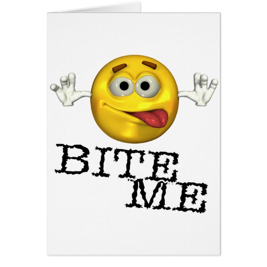 Bite Me! Cards (Front)
