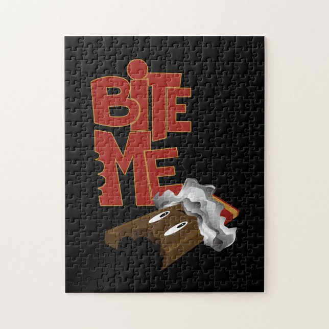 Bite Me - Chocolate Bar Jigsaw Puzzle (Vertical)