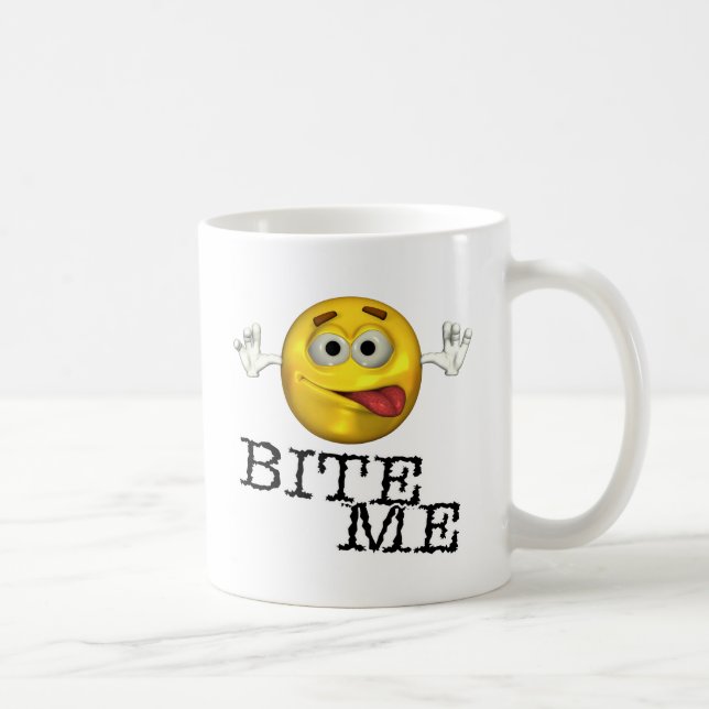 Bite Me! Coffee Mug (Right)