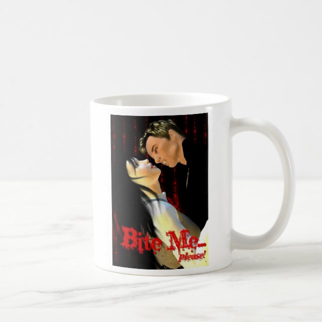 : Bite Me Coffee Mug (Right)